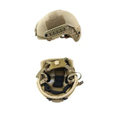 Ballistic ACH High Cut Tactical Helmet PE High Quality Ballistic Helmet NIJ IIIA FAST Wendy's Suspension Pad Ballistic Helmet