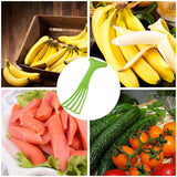 Banana Cutter Slicer Thin Sausage Egg Banana Slicer Tool Dishwasher Safe Multipurpose Strawberry Kitchen Tools For Sausage Maker