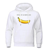 Banana Print New Men's And Women's Hoodies Are Fashionable And Comfortable, And Street Fashion Hoodies Are Popular