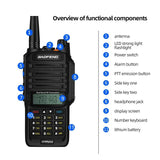 Baofeng Intercom Outdoor Self Driving Mobile Platform Intercom Set UV 9RPLUS