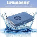 Beach Towels For Dogs Cat Soft Microfiber Towel For Shower Flexible Towel Dog Shower Bath Essentials For Bathroom Car Pet