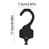 Belt Hanger Hook Organizer Sports Belt Release Buckle Belt Accessories Buckle System For Dormitory Camping Wardrobe Cloakroom
