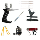 Big Power High-precision Fishing Slingshot With Laser Outdoor Hunting Catapult Outdoors Fishing Compound Bow Catching Fish Tools
