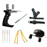 Big Power High-precision Fishing Slingshot With Laser Outdoor Hunting Catapult Outdoors Fishing Compound Bow Catching Fish Tools
