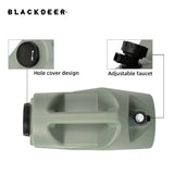 Blackdeer Outdoor Water Bucket PE Square Camp Drinking Bucket Portable Car Food Grade Picnic 13L, 18L Water Storage Bucket