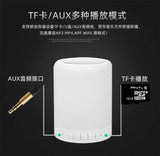 Bluetooth-compatible Speaker with LED Music Player Wireless Ball Shape Clock Speaker Mini Speaker Bluetooth Speaker Bluetooth