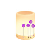 Bluetooth-compatible Speaker with LED Music Player Wireless Ball Shape Clock Speaker Mini Speaker Bluetooth Speaker Bluetooth