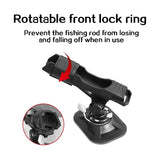 Boat Kayak Fishing Rod Holder Accessories Small Boat Raft Fishing Tool Pvc Sup Board Rod Holder Fix Pole Mount Angle