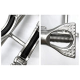 Boats Accessories Stainless Steel Rail Mounted Clamp on Fishing Rod Holder Bracket Yacht Fishing Tackle Accessory Boat Ril