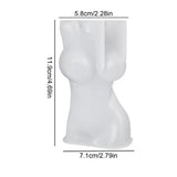 Body Candle Mold DIY Resin Silicone Mold For Wax Candles Craftwaorks Home Decor Supplies Candle Molds For Cakes Chocolate