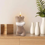 Body Candle Mold DIY Resin Silicone Mold For Wax Candles Craftwaorks Home Decor Supplies Candle Molds For Cakes Chocolate