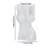 Body Candle Mold DIY Resin Silicone Mold For Wax Candles Craftwaorks Home Decor Supplies Candle Molds For Cakes Chocolate