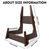 Book Stand For Kitchen Hands-free Book Display Holder For Reading On Countertop Multifunctional Book Plate Stand For Kitchen