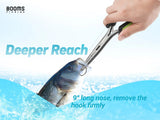 Booms Fishing F03 Pliers Fish Gripper Set Long Nose Hook Remover High-Carbon Stee Line Cutter Scissors with Lanyard Fishing Tool
