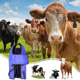 Calf Blanket Blue Waterproof Livestock Protector Blanket Soft Oxford Windproof Calf Warmer Jacket Thickened Calf Saver Coat