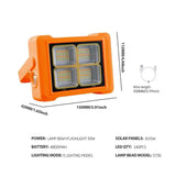 Camping Lantern Dimmable Light With Portable Handle Energy-Saving Solar Light For Night Fishing Car Repair Camping Picnic
