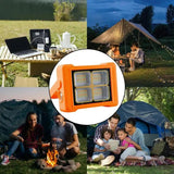 Camping Lantern Dimmable Light With Portable Handle Energy-Saving Solar Light For Night Fishing Car Repair Camping Picnic