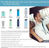 Car Cup Holder Expander Tray with Detachable Car Cup Holder Tray, Car Food Trays for Eating &Cup Holder Tray Table for Car