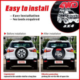 Car Tire Cover 14" 15" 16" 17" Inch 4WD 4x4 PVC Leather Spare Wheel Tire Cover Case Bag Pouch Protector Car Tyres Fit For Jeep