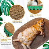 Cardboard Cat Scratchers Sturdy Corrugated Paper Scratcher With High Density Pet Supplies For Balcony Playroom Living Room