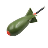 Carp Fishing Rocket Feeder 17.5/14.5/10.5cm Spod Bomb Float Lure Bait Holder Pellet Rocket Feeder Pellet Fishing Accessories