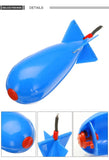 Carp Fishing Rocket Feeder 17.5/14.5/10.5cm Spod Bomb Float Lure Bait Holder Pellet Rocket Feeder Pellet Fishing Accessories