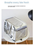 Cat Backpack Go Out Portable Pet Suitcase Large Capacity Cat Backpack Crossbody Carrying Dog Bag Breathable Cat Cage Box Pets