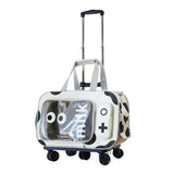 Cat Backpack Go Out Portable Pet Suitcase Large Capacity Cat Backpack Crossbody Carrying Dog Bag Breathable Cat Cage Box Pets