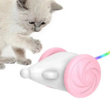 Cat Toys Electric Mouse Automatic Mouse Cat Toy For Pet Exercise Automatic Cat Toys With LED Lights USB Rechargeable Pet