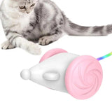 Cat Toys Electric Mouse Automatic Mouse Cat Toy For Pet Exercise Automatic Cat Toys With LED Lights USB Rechargeable Pet