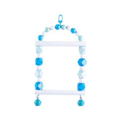 Chewing Toys Parrots Parakeet Swing And Chewing Arch For Birds Birdcage Accessories Oral Care Toy For Cockatiels Parakeet Parrot