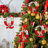 Christmas 26 Letter Ornaments Acrylic 2D Cartoon Ornaments Christmas Pendants Room Ornaments For Window Desks Christmas Tree