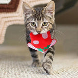 Christmas Cute Cat Toys Interactive Plush Cat Toy Mini Teeth Grinding Catnip Toys Kitten Chewing Mouse Toy Pets Accessories