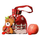 Christmas Gift Goody Bags Drawstring Goody Bags For Cookies Portable Christmas Eve Gift Doll Bags With Drawstring For Children