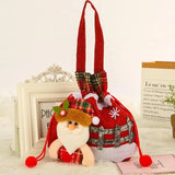 Christmas Gift Goody Bags Drawstring Goody Bags For Cookies Portable Christmas Eve Gift Doll Bags With Drawstring For Children