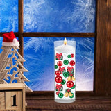 Christmas Vase Filler Decor Anti-Fade Waterproof Reusable Floating Pearls Beads Vase Filler Beautiful Festival Supplies