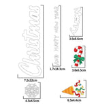 Christmas Window Clings Santa Claus Elk Snowman Gingerbread Man Window Clings Santa Claus Elk Electrostatic Stickers