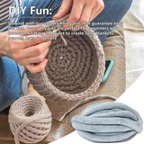 Chunky Knit Yarns DIY Thick Crochet Yarn Multifunctional And Washable Crochet Accessories For Rugs Hats Blankets Pet Bed