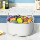 Cleaning Draining Basket Electric Cleaning Bowl For Vegetables And Fruits Colander For Washing And Cleaning Food For Tomatoes