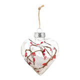 Clear Ball Pendants Decorative Transparent PET Balls For Christmas Tree Christmas Tree Pendants For Fireplace Porch Entryway