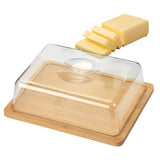 Clear Butter Dish Creative Clear Butter Keeper Dish For Refrigerator Cream Cheese Serving Dish Multifunctional Covered Butter