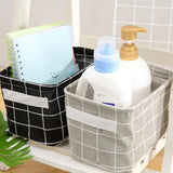Closet Storage Bin Fabric Storage Box Foldable Containers Pastoral Style Cloth Box Storage Basket Folding Storage Box