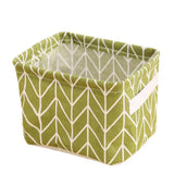 Closet Storage Bin Fabric Storage Box Foldable Containers Pastoral Style Cloth Box Storage Basket Folding Storage Box