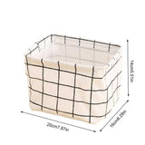 Closet Storage Bin Fabric Storage Box Foldable Containers Pastoral Style Cloth Box Storage Basket Folding Storage Box