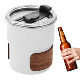 Coffee Mug Cocktails Cup For Travel Stainless Steel Family Water Mugs Camping Mug Beer Mug Insulated Travel Cup For Cocktails