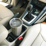 Coffee Mug Lid Replacement Transparent Splash Resistant Skinny Replacement Tumbler Cover Portable Spill Proof Lids Covers For 20