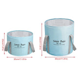 Collapsible Foot Soaking Bath Basin Large Portable Feet Spa Soak Tub Foldable Water Bucket for Travel Camping Drop Shipping