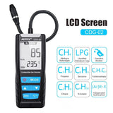 Combustible Gas Detector Gas Analyzer LPG Meter Flammable Natural Gas Leak Location Determine Meter Tester Buzzer Alarm