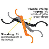 Conduit Lockout Wrench Set Locknut Spanner Wrench With Internal Magnets Machine Repair Installation Tools For Vehicles