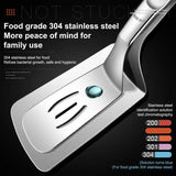 Cooking Tong Non-Slip Easy To Clean Stainless Steel Tongs Cooking Utensils For Bread Dessert Salad Steak Fried Fish Grilled
